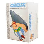 ASTERIX & OBELIX - Obelix bärande en hög serietidningar - Figur 30cm Plastoy