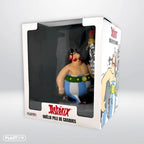 ASTERIX & OBELIX - Obelix hög av hjälmar - figur 22 cm Plastoy