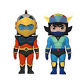 GRENDIZER - Arctarus & Alcor - 2 figurer Pack 6cm Plastoy