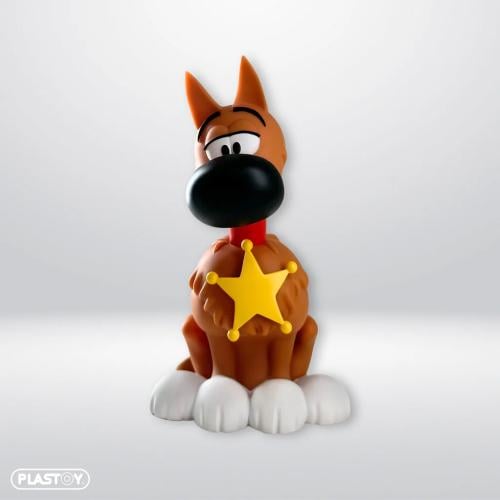 LUCKY LUKE - Rantanplan - Pengarbox PVC 16cm Plastoy