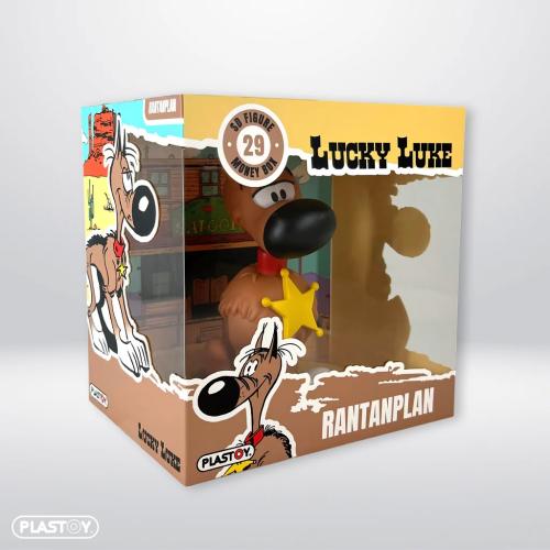 LUCKY LUKE - Rantanplan - Pengarbox PVC 16cm Plastoy