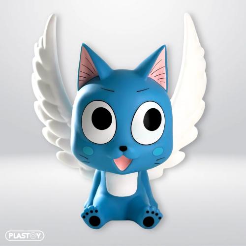 FAIRY TAIL - Happy Wings - Pengaskåp PVC 18cm Plastoy
