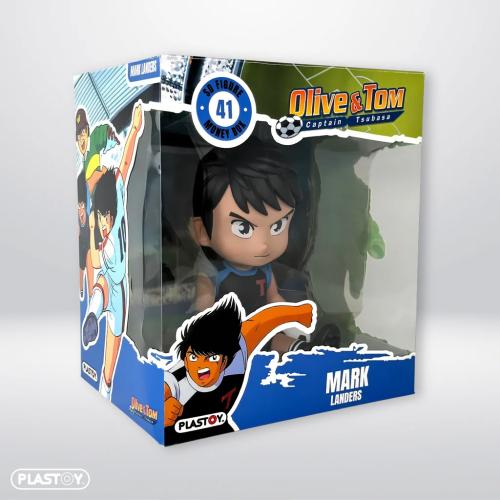 CAPITAINE TSUBASA - Kojiro Hyuga / Mark - Sparbössa PVC 18cm Plastoy
