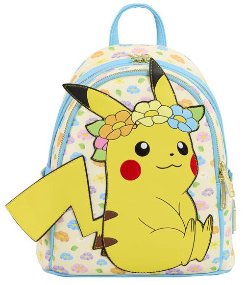 POKEMON - Pikachu Floral - Mini Ryggsäck LoungeFly Loungefly