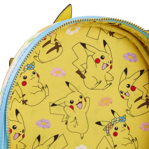 POKEMON - Pikachu Floral - Mini Ryggsäck LoungeFly Loungefly