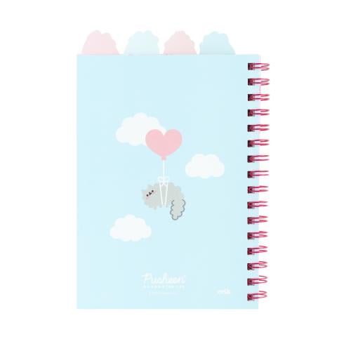 PUSHEEN - Anteckningsblock + Dividers - Storlek A5 Grupo Erik