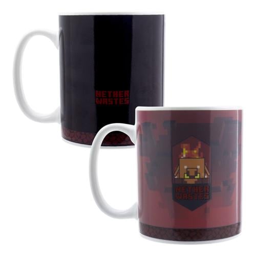MINECRAFT - Nether - Heat Change Mug 300ml Paladone