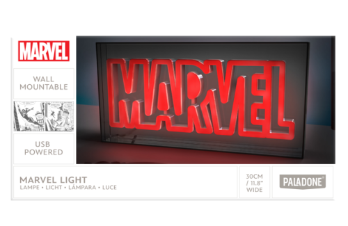 MARVEL - Logo - Led Neon Light 15.5x30.5cm Paladone