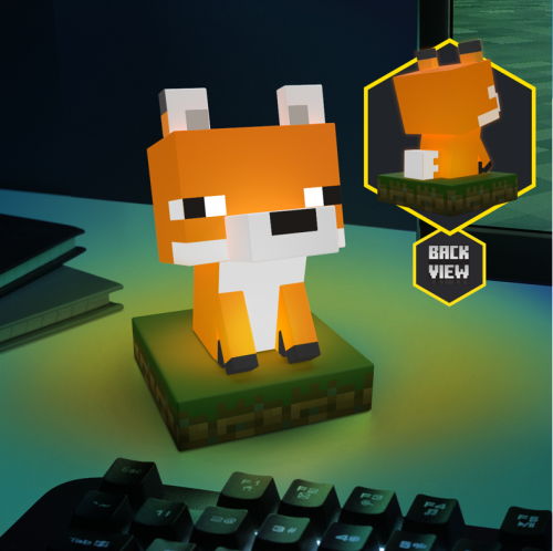 MINECRAFT - Renard - Ikonlampa 11cm Paladone