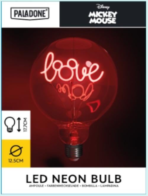DISNEY - Mickey - LED Neon Bulb Paladone