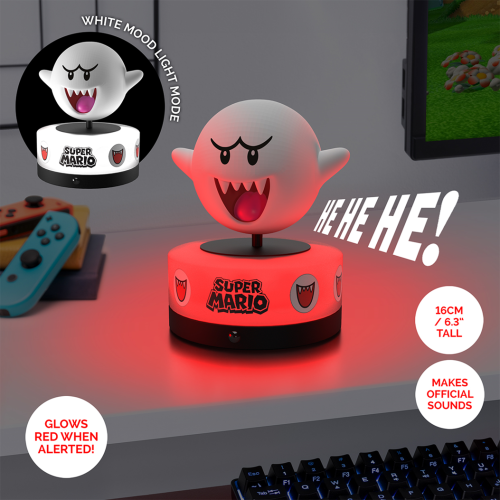 SUPER MARIO - Boo - Ikonlampa 4,3 tum Paladone