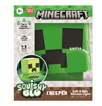 MINECRAFT - Creeper - 'SquishyGlo' Silikonlampa Uppladdningsbar 15cm Paladone