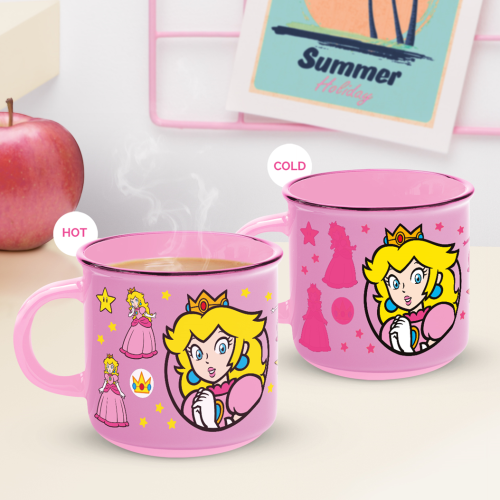 SUPER MARIO - Princess Peach - Heat Change Mug 11oz Paladone
