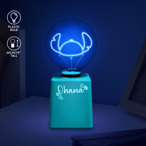 STITCH - Ohana - LED Neon Bulb Lamp 20cm Paladone