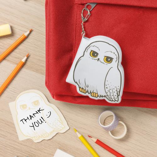 HARRY POTTER - Hedwig - Mini Fluffy Anteckningsblock Nyckelring Paladone