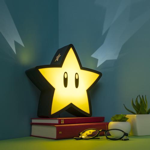 SUPER MARIO - Super Star - USB-lampa Paladone