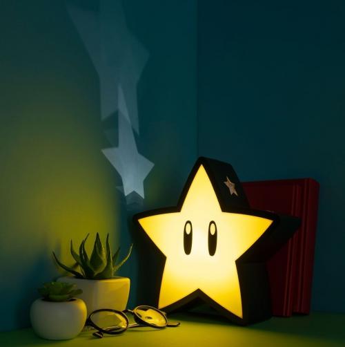 SUPER MARIO - Super Star - USB-lampa Paladone