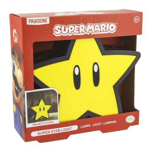 SUPER MARIO - Super Star - USB-lampa Paladone