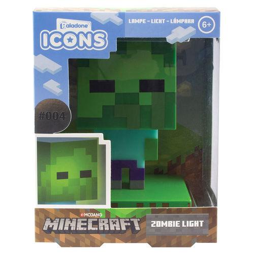 MINECRAFT - Zombie - Ikonlampa 3,9 tum Paladone