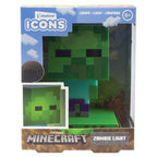 MINECRAFT - Zombie - Ikonlampa 3,9 tum Paladone