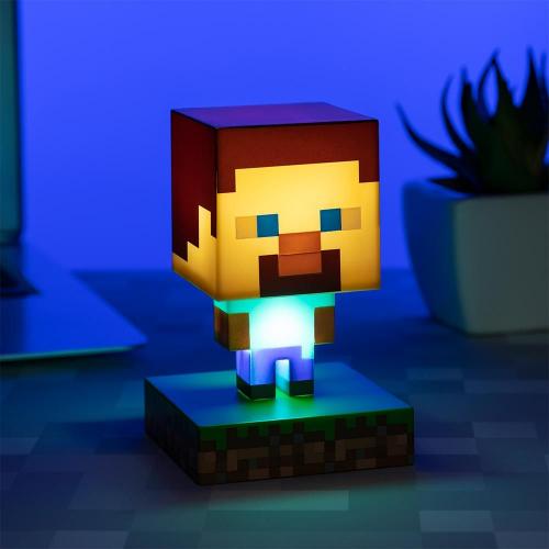 MINECRAFT - Steve - Ikonlampa 10 cm Paladone