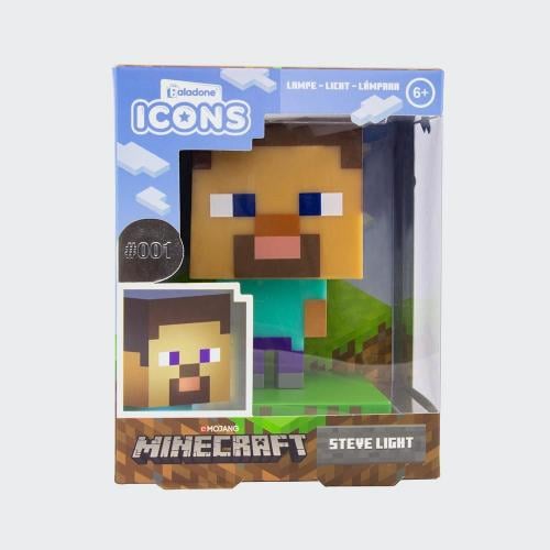 MINECRAFT - Steve - Ikonlampa 10 cm Paladone