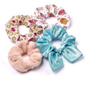 PUSHEEN - Fruits - Set of 4 Hair Scrunchies Carat