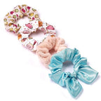 PUSHEEN - Fruits - Set of 4 Hair Scrunchies Carat