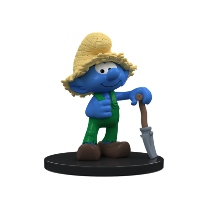 SMURF - Farmer Smurf - Figur 4 tum Puppy