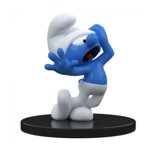 SMURF - Klumpig Smurf - Figur 10 cm Puppy