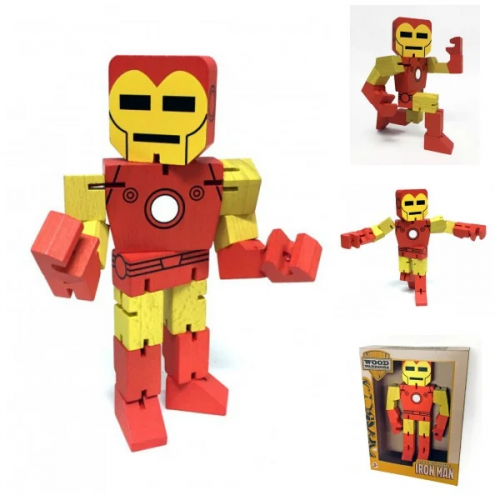 MARVEL - Wooden Figure - Iron Man - 20Cm Runns