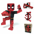 MARVEL - Träfigur - Deadpool - 20Cm Runns