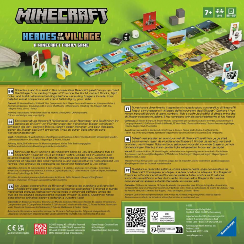 MINECRAFT - JDS - Heroes of thr village (Vers. EN/DE/FR/ES/IT/NL/PT) Ravensburger
