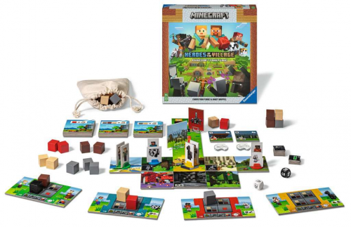 MINECRAFT - JDS - Heroes of thr village (Vers. EN/DE/FR/ES/IT/NL/PT) Ravensburger