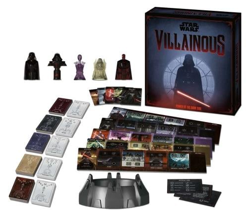 STAR WARS VILLAINOUS - Kraften från den Mörka sidan - Brädspelet ' Fr Vers ' Ravensburger