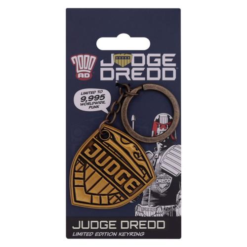 2000AD JUDGE DREDD - Badge - Limited Edition Nyckelring Fanattik