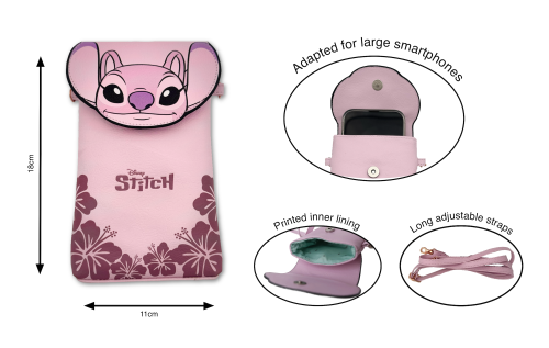 ANGEL - Fashion Duo - Phone Axelremsväska Red Robin