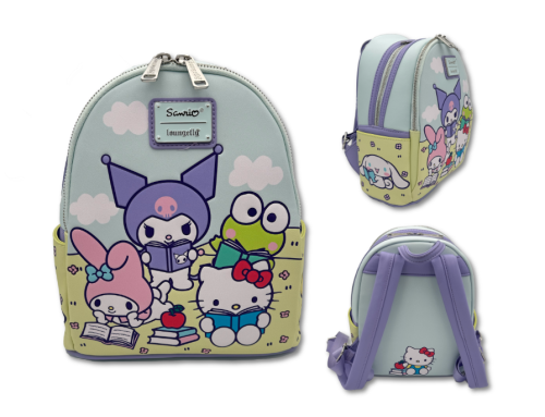 SANRIO - Multi Char Scene - Mini Sac à Dos Loungefly Exclusive Loungefly