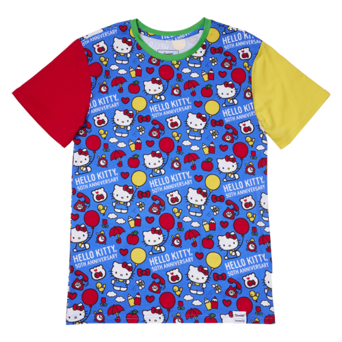 HELLO KITTY - 50th Anniversary - T-Shirt Unisex Loungefly (S) Loungefly