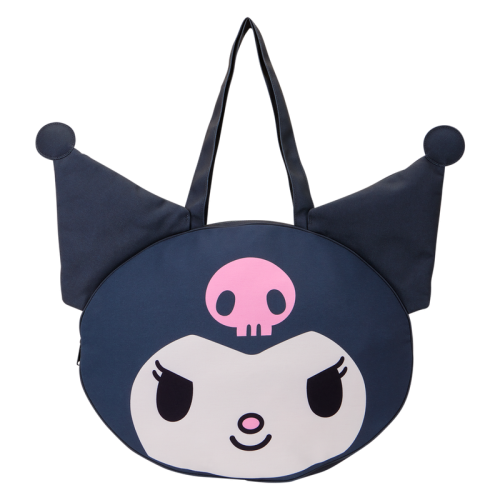 SANRIO - Kuromi - Oversize Canvas Tote Bag LoungeFly Loungefly