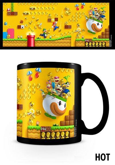SUPER MARIO - Gold Coin Rush - Mug Heat Change 11oz Pyramid
