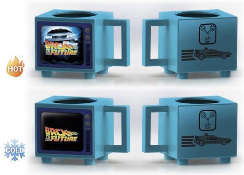 BACK TO THE FUTURE - Flux Capacitor - TV Heat Change Mug 500ml Pyramid