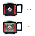 GHOSTBUSTERS - I Ain't Afraid - RETRO TV Heat Change Mug 500ml Pyramid