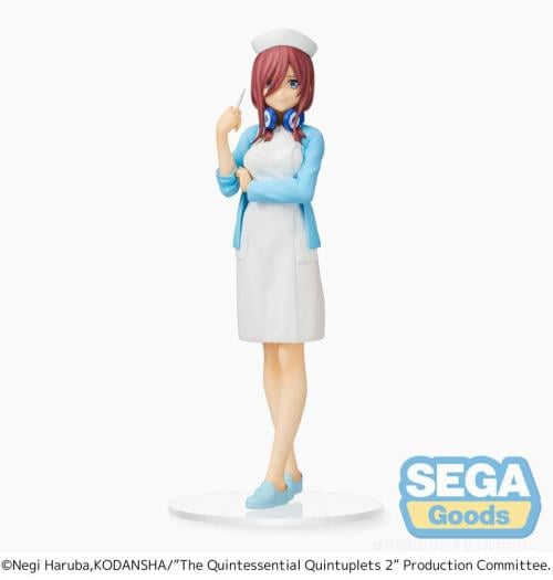 THE QUINTESSENTIAL QUINTUPLETS - Miku Nakano - Figur 21cm Sega Goods
