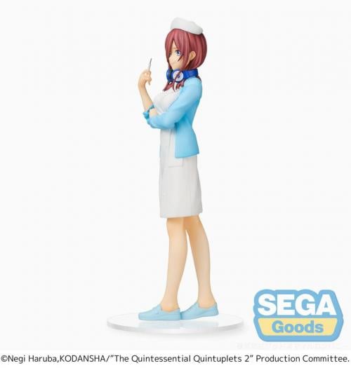 THE QUINTESSENTIAL QUINTUPLETS - Miku Nakano - Figur 21cm Sega Goods