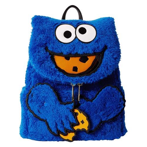 SESAME STREET - Cookie Monster - Mini Ryggsäck LoungeFly Loungefly