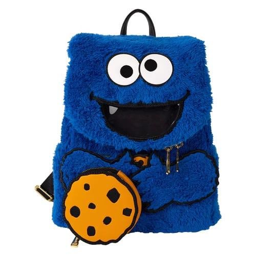 SESAME STREET - Cookie Monster - Mini Ryggsäck LoungeFly Loungefly
