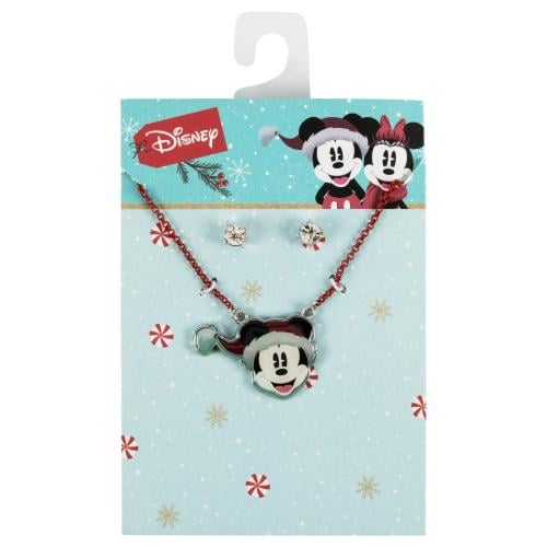 MICKEY - Xmas Set - Halsband + Par av Studörhängen Peershardy