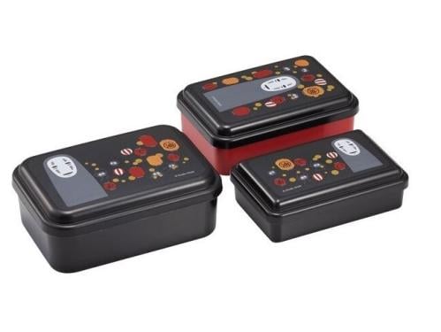 SPIRITED AWAY - No Face & Lanternes - 3 Bento Box Set Benelic