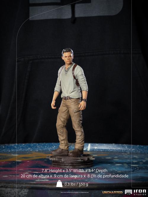 UNCHARTED - Nathan Drake - Figur ArtScale 1/10 20cm Iron Studios